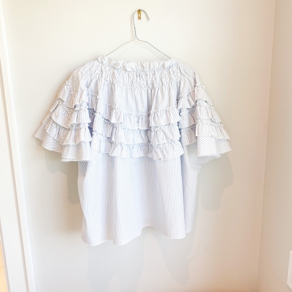 MADEWELL X KARENWALKER BlOUSE !! - Picture 4 of 9